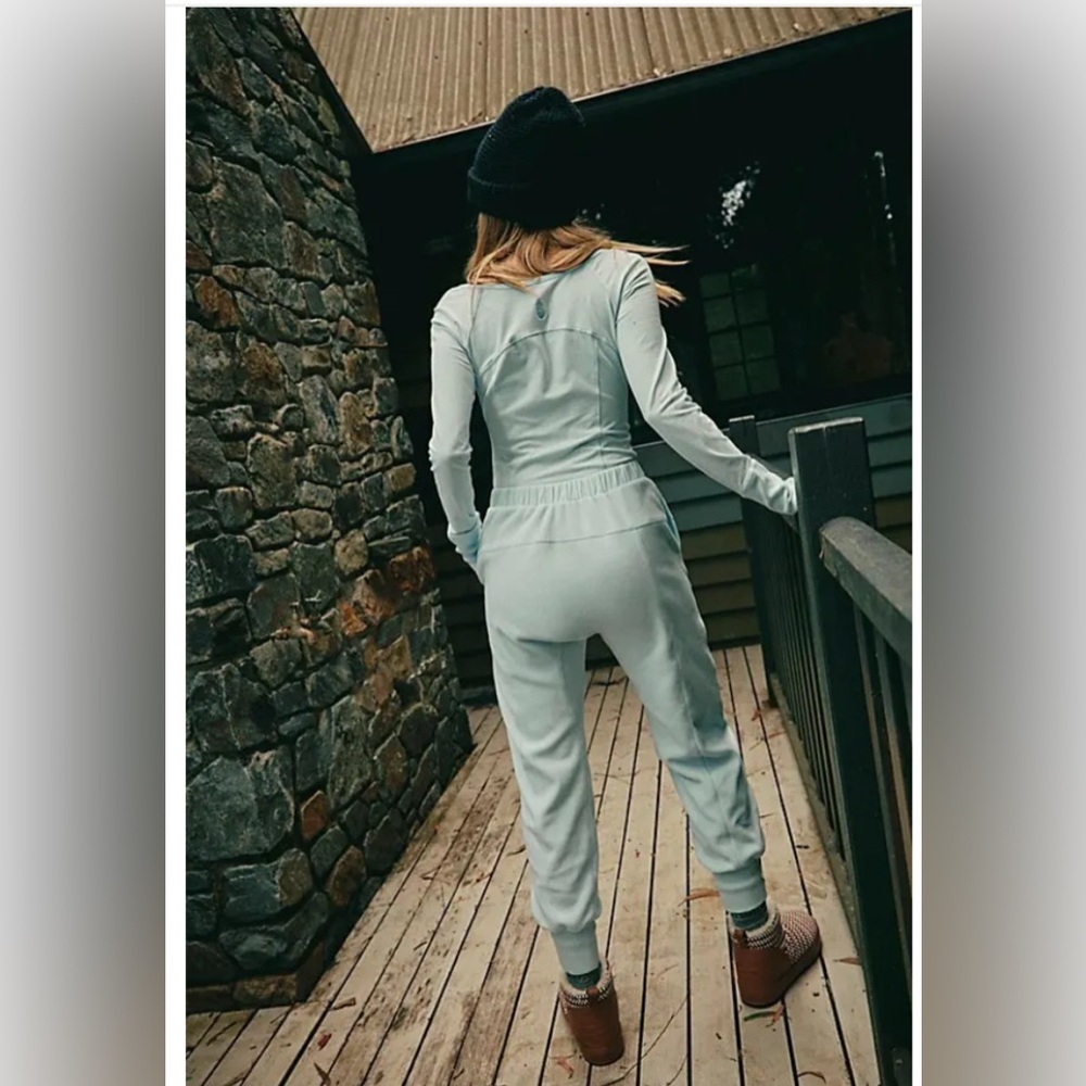 Free People Light Sage Green Jumpsuit - Picture 13 of 13